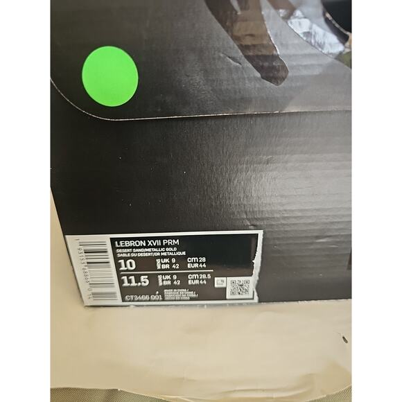 New Nike LeBron XVII 17 CT3466-001 Men’s Size 10 - Picture 15 of 16